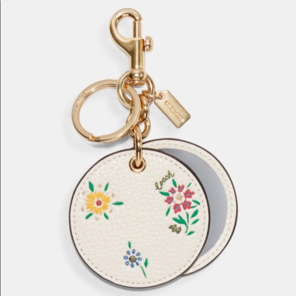 COACH Gallery Tote with matching Mirror Bag Charm - Picture 12 of 16